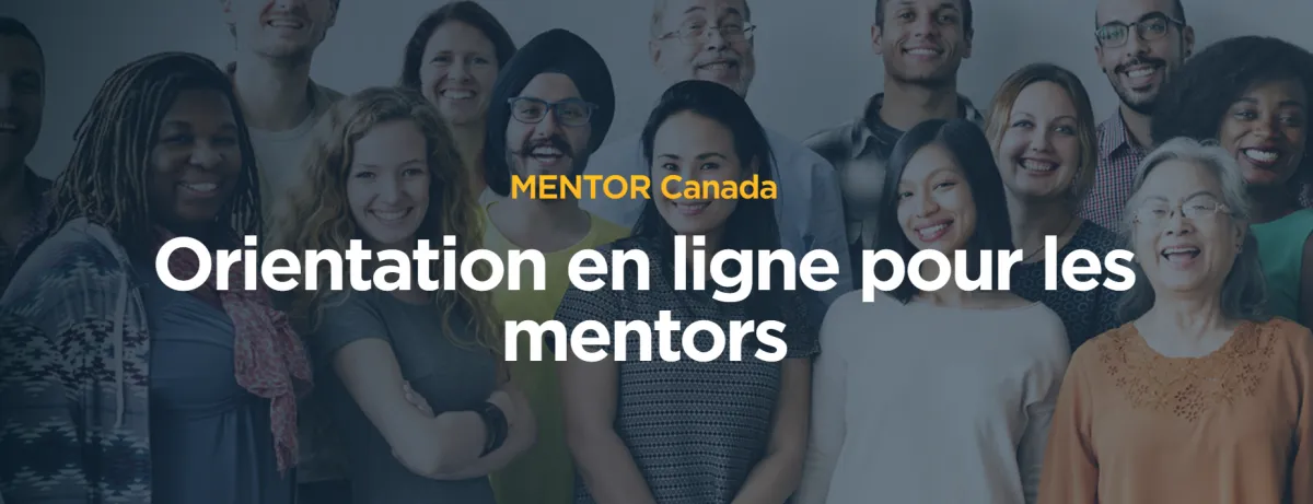 Orientation en ligne pour les mentors.